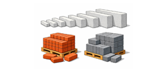 AAC blocks and fly ash bricks
