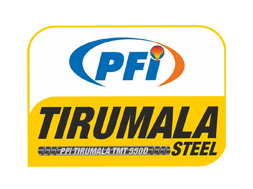 PFI Thirumala Steel TMT bars — Fe500D and Fe550D structural steel at BuildingNeeds Chennai